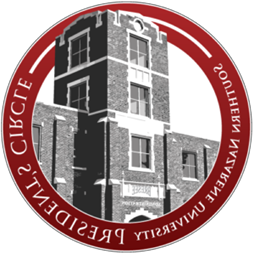 Southern Nazarene University President's Circle with a picture of Bresee Hall